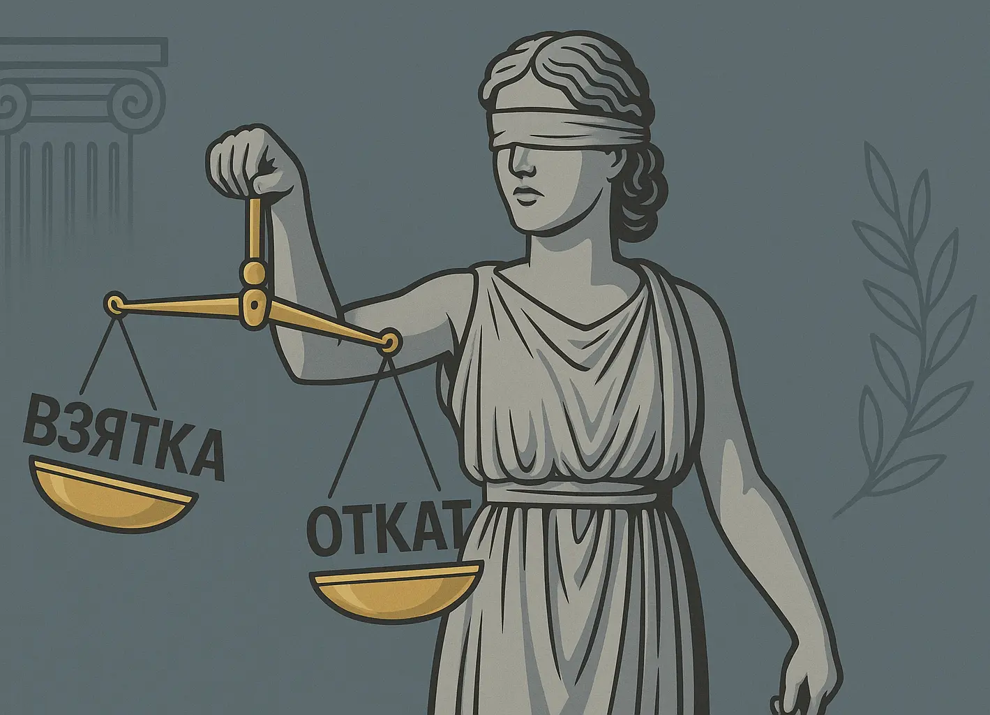 Богиня правосудия с весами